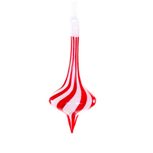 Striped Spindle Ornament