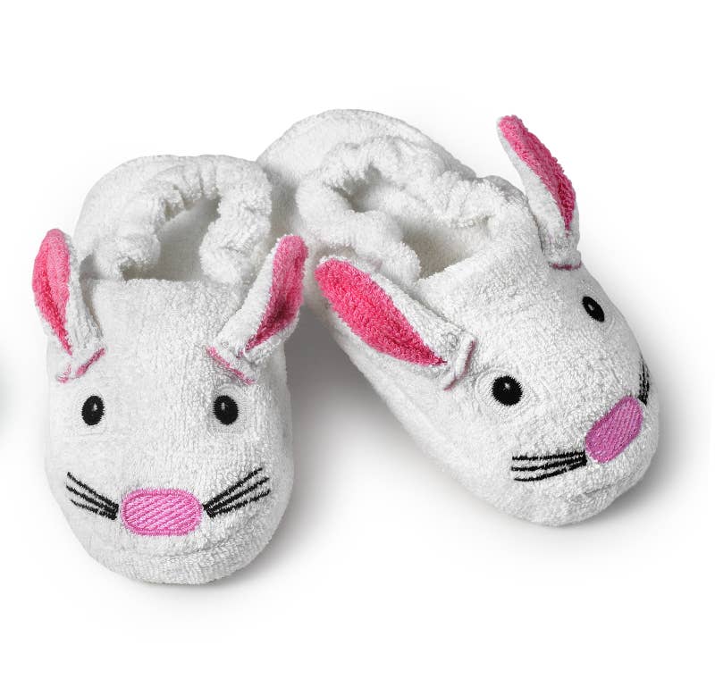 Bunny Slippers (Kids ages 4-6)