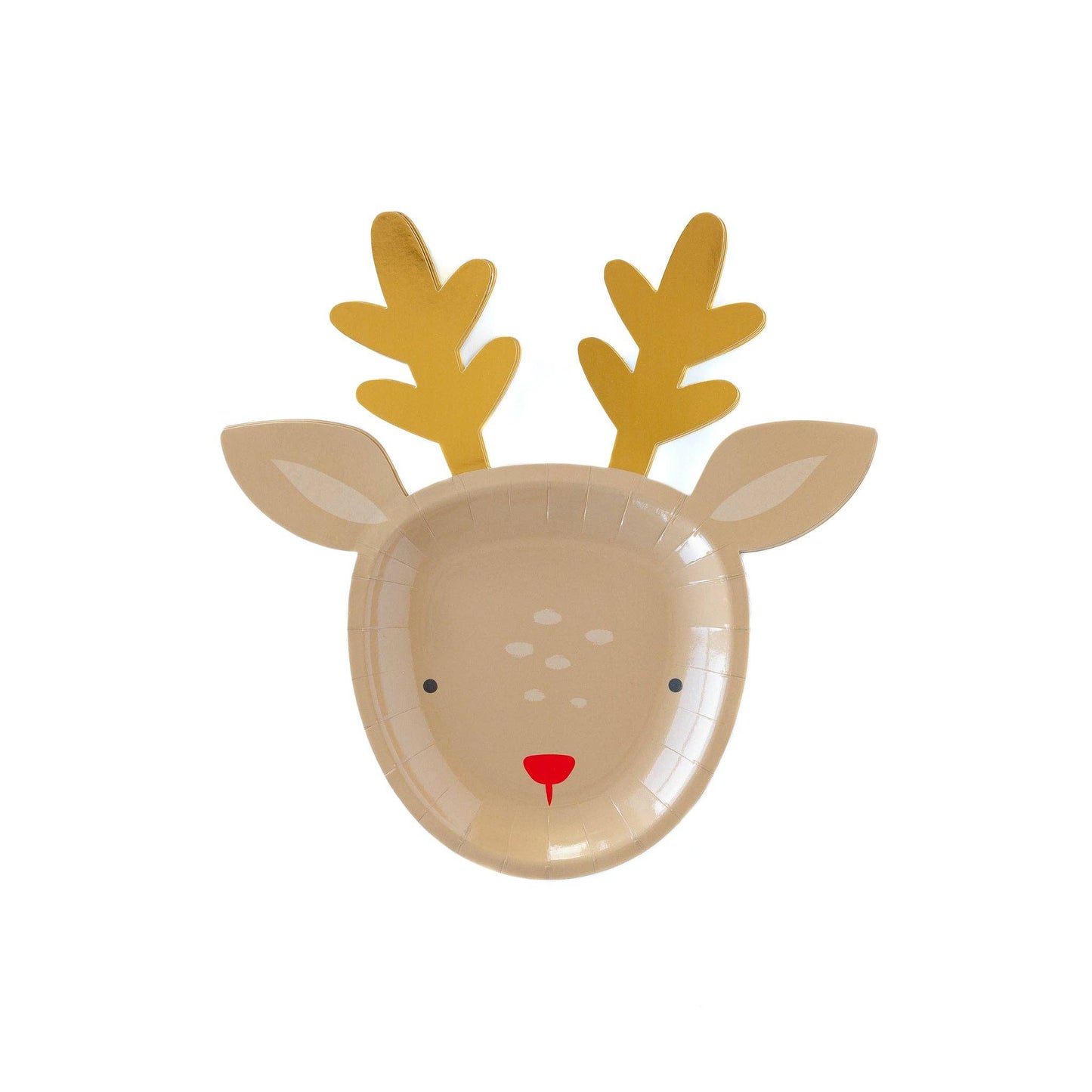 BEC845 - Dear Rudolph Reindeer Plate