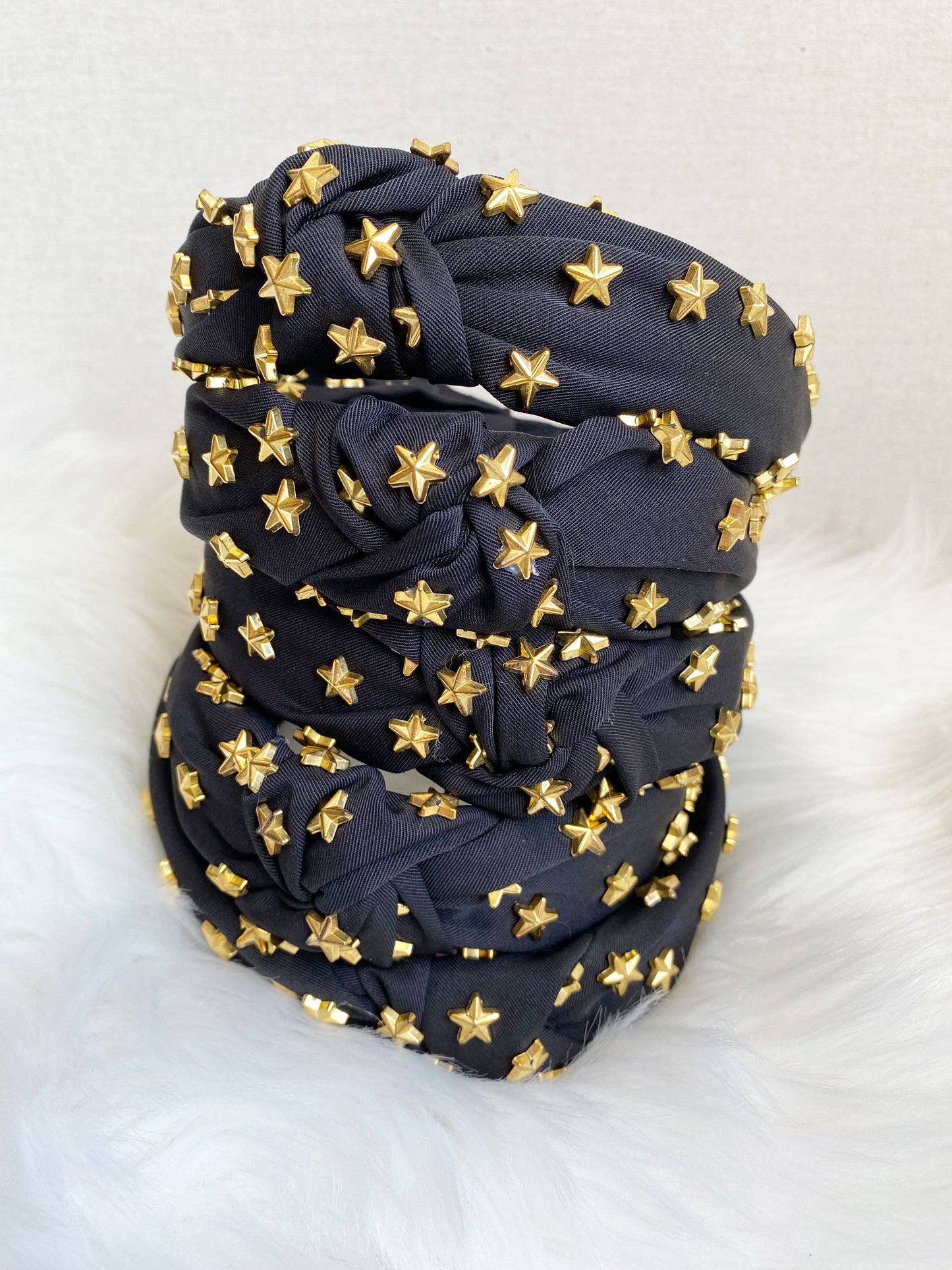 Black star headband