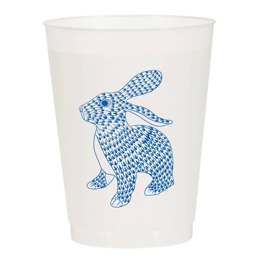 Bunny Reusable Cups -  (Blue)