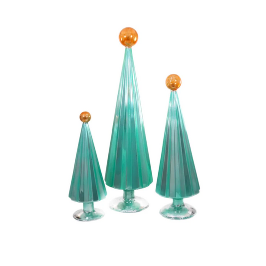 PLEATED TREE-GREEN COPPER
