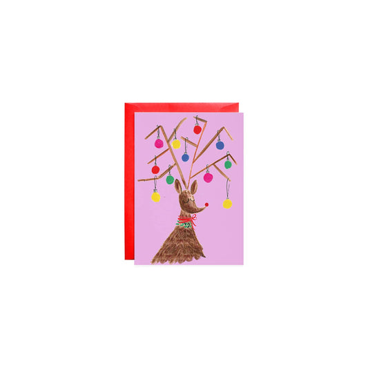 Blitzen's Ornaments - Petite Card