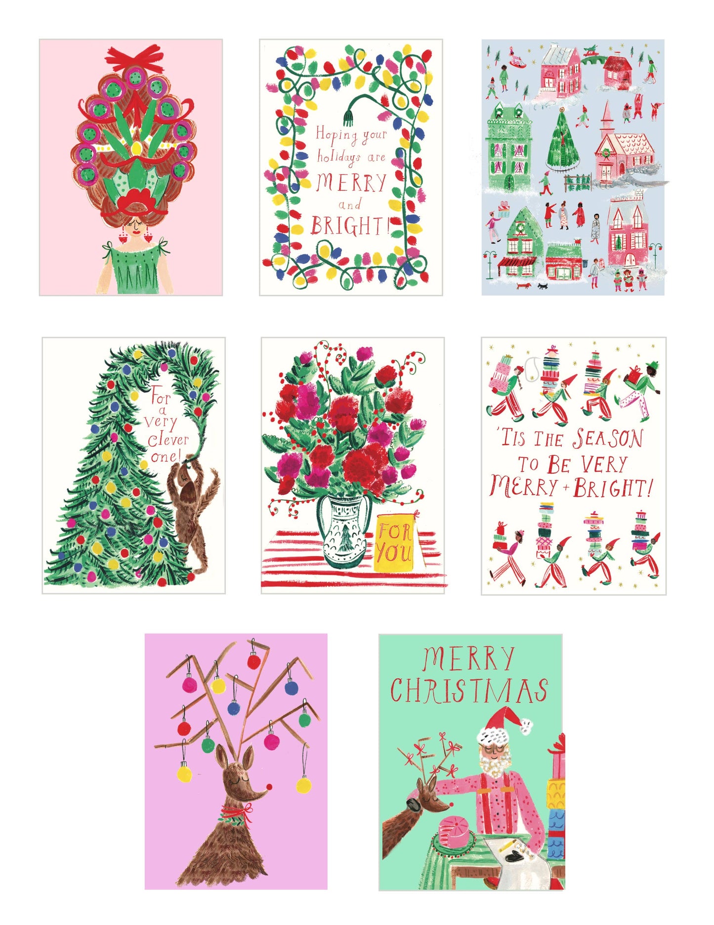 Absurdly Delightful Holiday Gift Tags