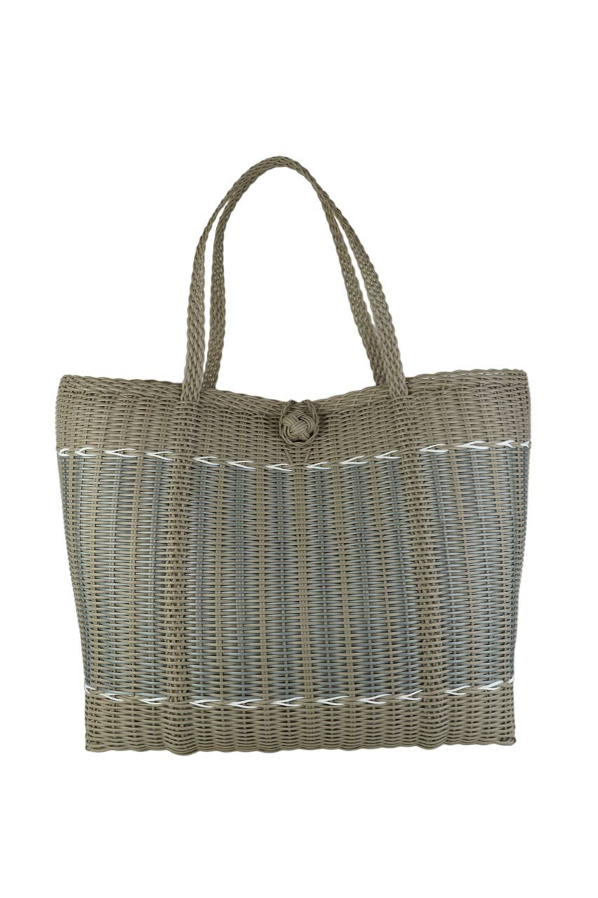 Medium, Guadalupe in Putty + Silver