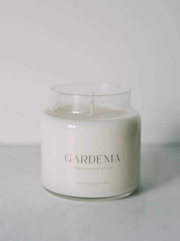 Gardenia Soy Candle | Front Porch Collection